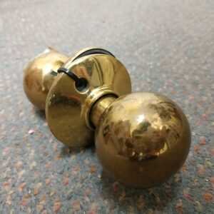 Gold Passage Door Handle Pair Gold Passage Door Handle Pair