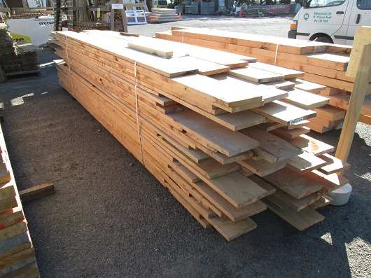 Macrocarpa 200 x 25mm Untreated New Timber