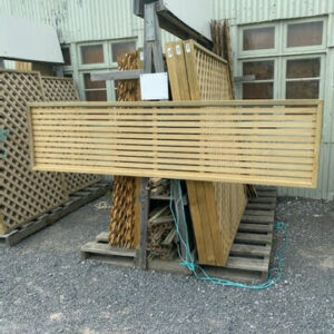 81628 2400×600 Oriental Trellis Framed Oriental Panel Trellis 2400x600mm New