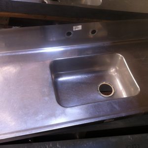 Stainless Steel Kitchen Benchtops – Single Sink Stainless Steel Kitchen Benchtops - Single Sink