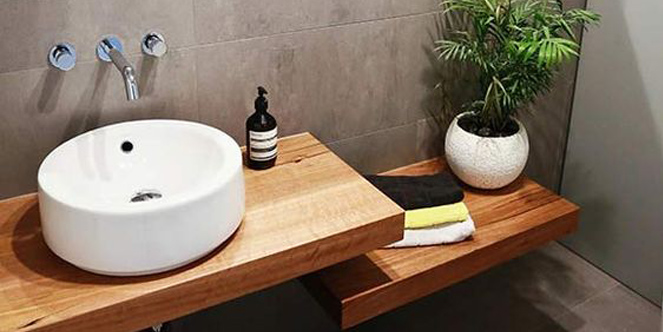 Reclaimed Timber Bathroom Vanity