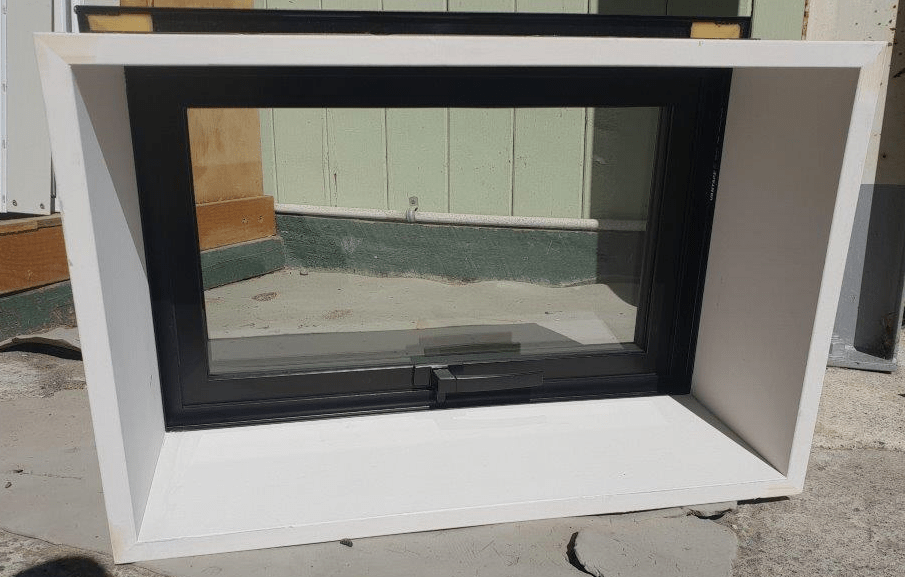 Inside view Ebony Aluminium New Window 84935 Inside view Ebony Aluminium New Window 84935