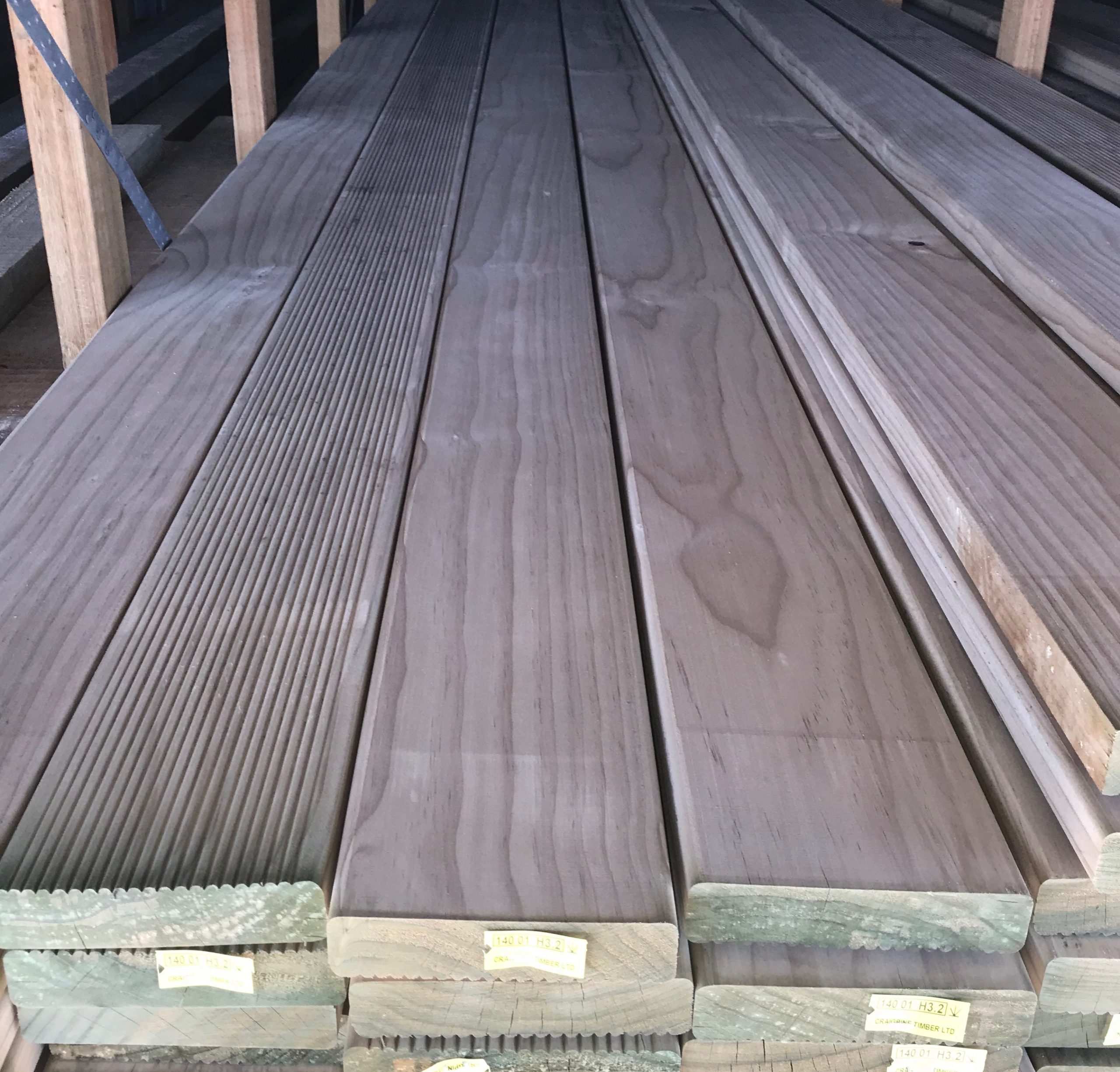 Pine Decking 140 X 30mm New | Musgroves Ltd