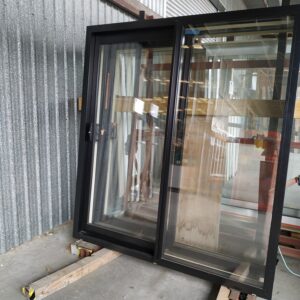 89399-Ext Ebony Sliding Door Ebony Double Glazed Sliding Door New 1795w x 2000h