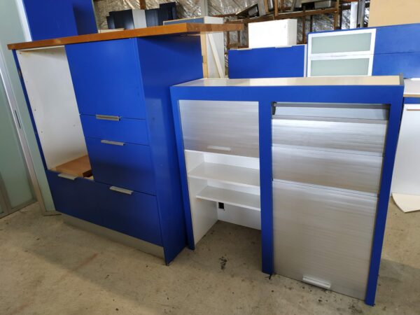 89839 Blue Kitchen Cabinetry