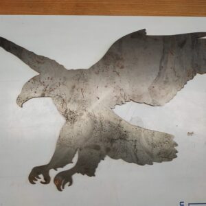 Eagle Corten Garden Ornament