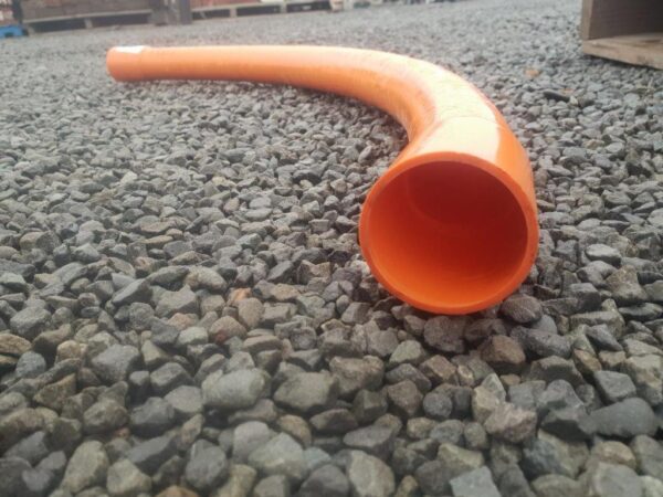 79317 50mm Plastic Pipie Bend end view