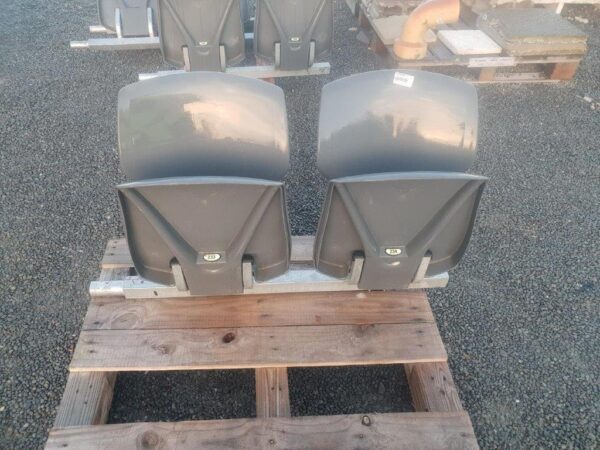 94674 Connected Outdoor Stadium 2 Seater closed front