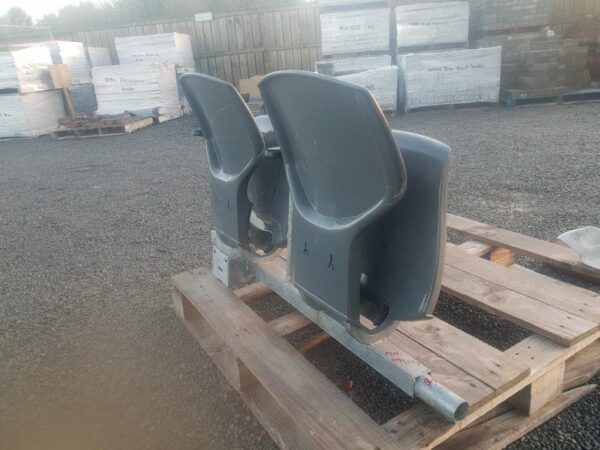 94677 Connected Outdoor Stadium 2 Cupholder Seater back side