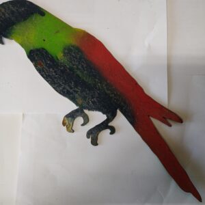 99614-Colourful Corten Parrot