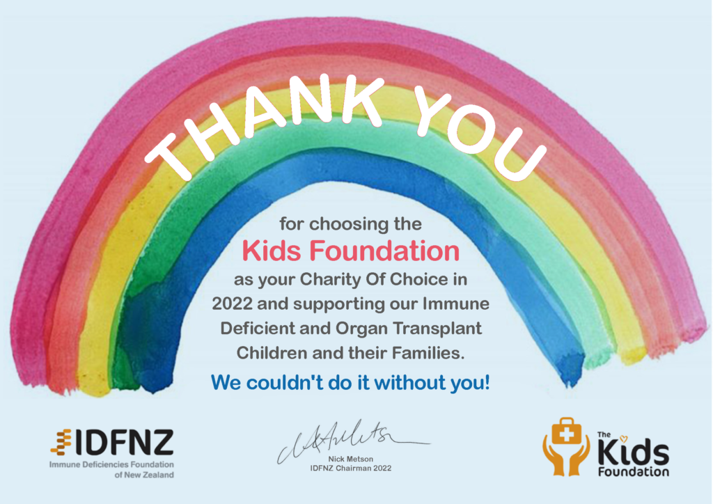 Kids Foundation - Thank You 2022 Musgroves