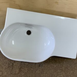 100603-Ceramic Handbasin White Handbasin (Wall Hung) NEW