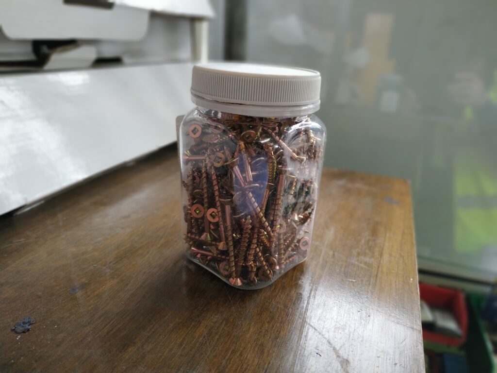 8g x 45mm CSK Square #2 Surefast Screw Jar of 200 | Musgroves Ltd