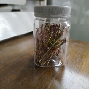 8g x 75mm CSK Square #2 Surefast Screw NEW Jar of 50
