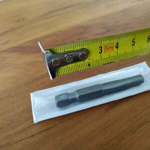 101886-50mm Hex Driver Bit x 5mm 5mm x 50mm Hex Driver Bit