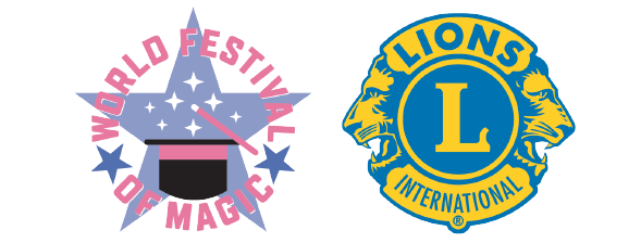 Lions Club World Festival of Magic logos