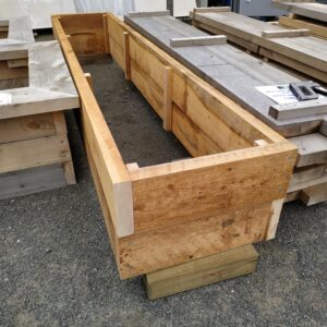 35904-400 high planter assembled Assembled Planter Box 3000x600x400h