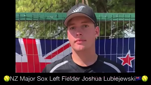 Go Josh and the NZ Major Sox!