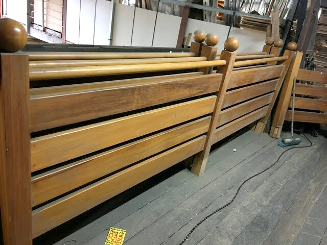 Recycled Rimu clear timber railing