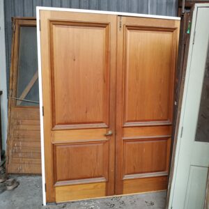 92669-Int French Door Internal Cedar 2 Panel French Door
