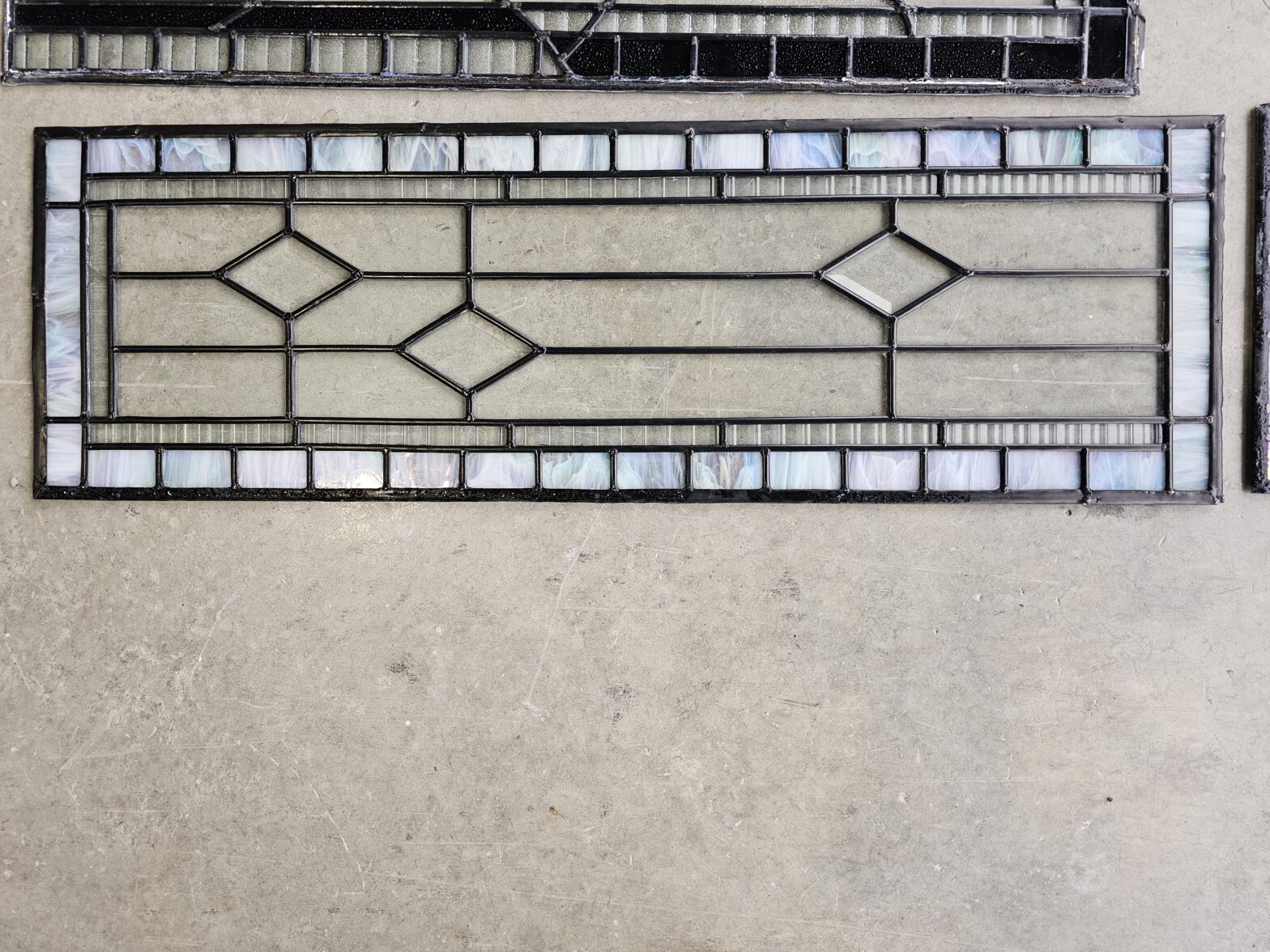 Leadlight Glass Insert (Colour + Pattern) | Musgroves Ltd