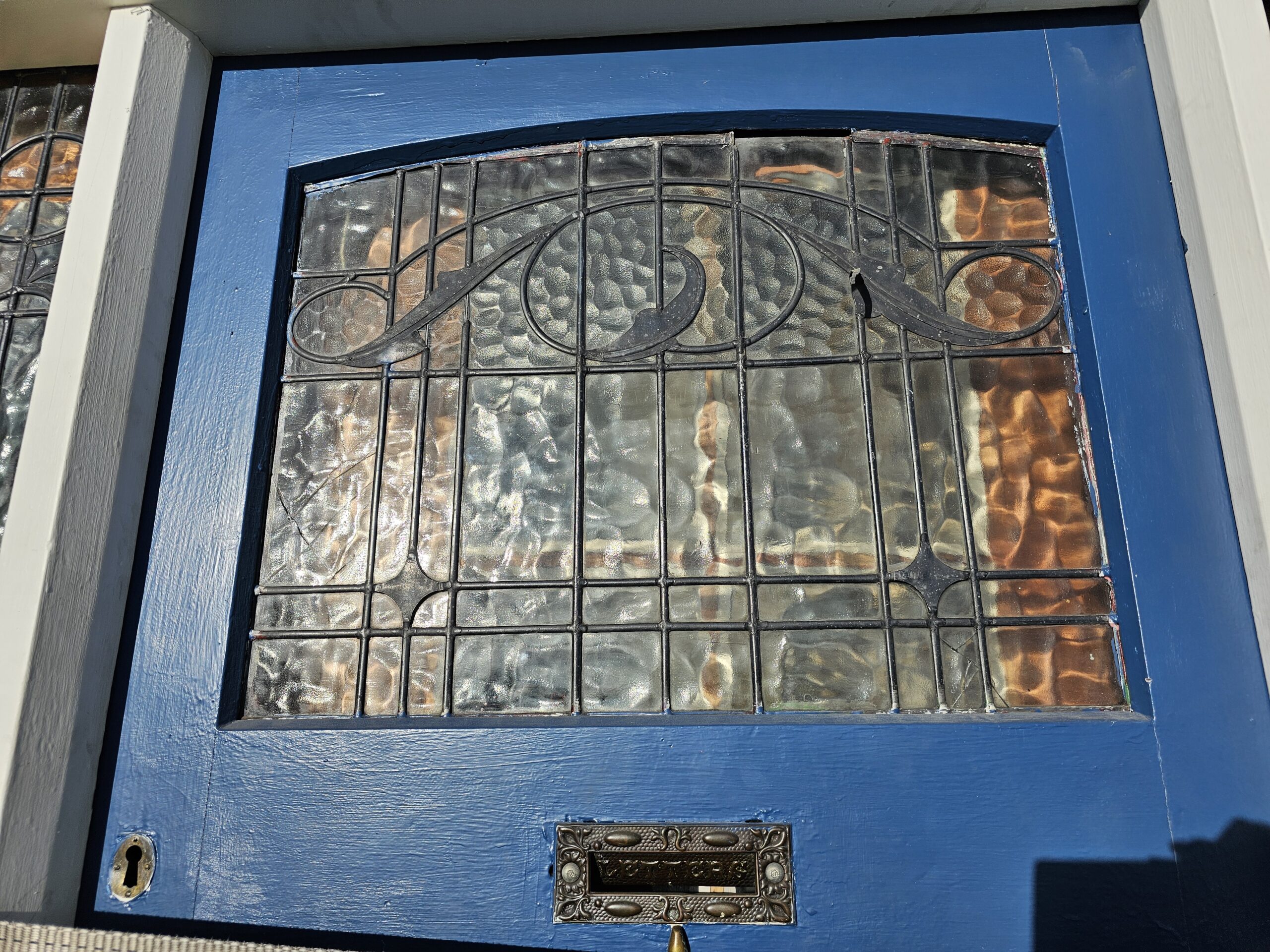 Ext 3 Panel Leadlight Door with 2 Leadlight Sidelights | Musgroves Ltd