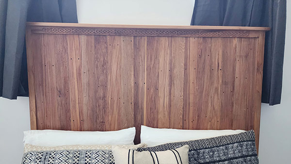 Recycled Rimu Headboard