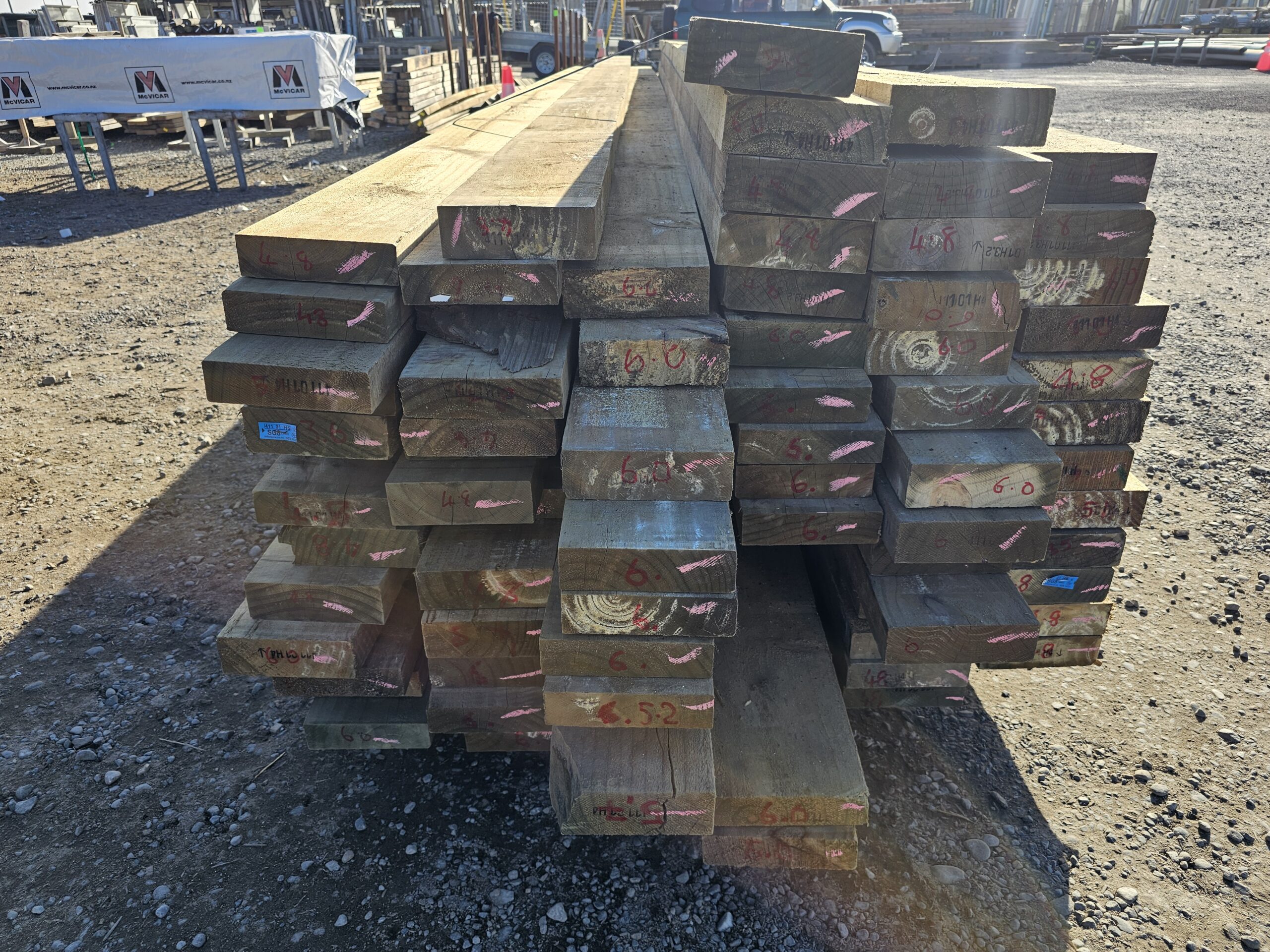 Pine 150×50 special (2) Pine 150x40mm & 150x50mm Treated Timber Seconds - Image 2