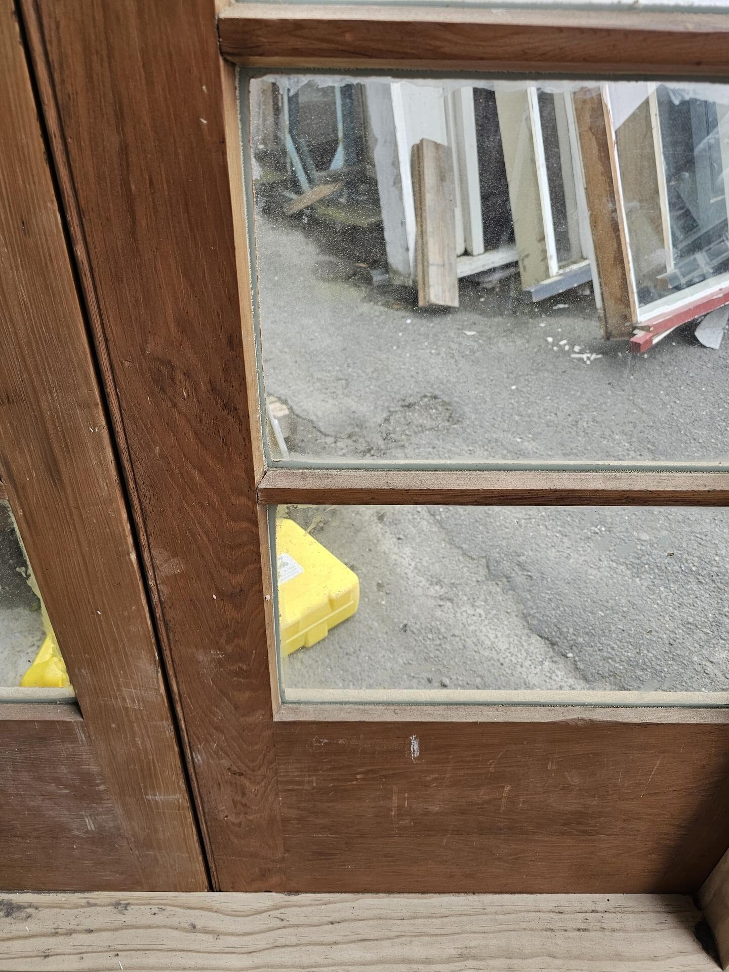 Cedar French Door 1425-2060-105782 (8) Ext Cedar 5 Pane French Door - Image 3