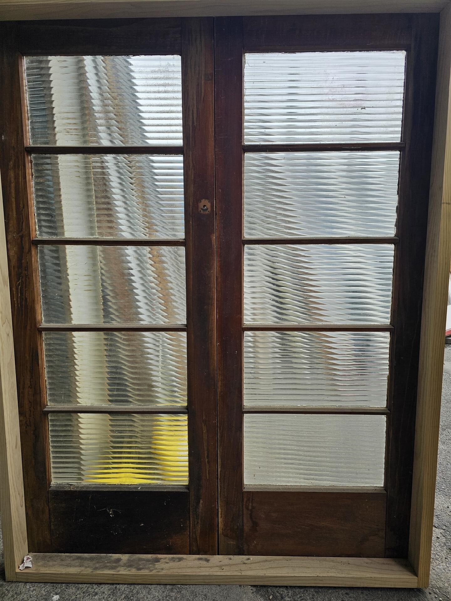 Ext Painted French Door 1575×2040 – 110172 (5) Ext Painted 4 Pane French Door - Image 2