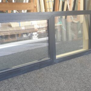 Ebony Thermally Broken 1500x600mm  Double Glazed New Window