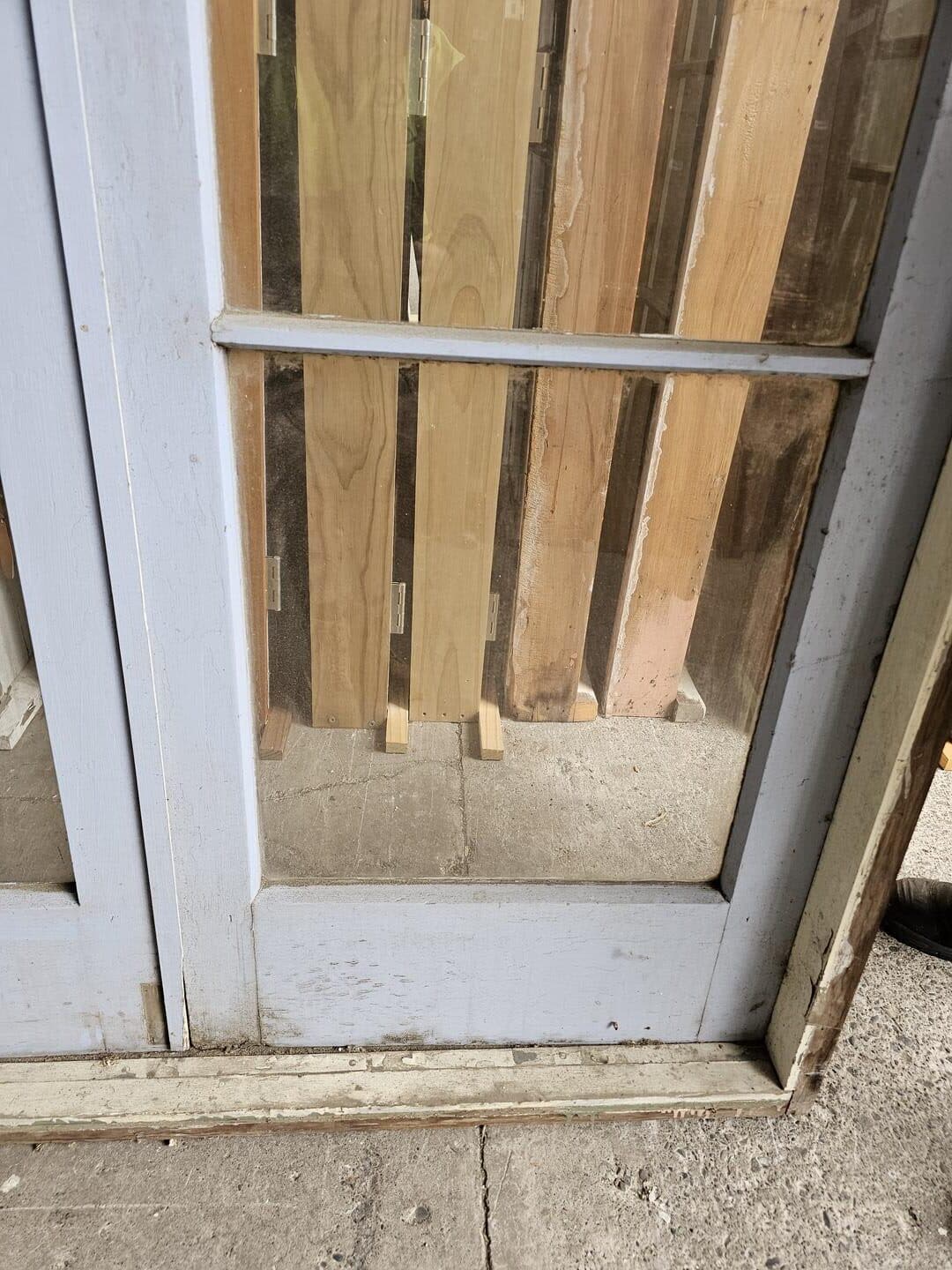 French Door 1530×2215 – 41869 (2) External Painted 3 Pane French Door - 1530x2215mm - Image 7