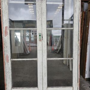 French Door 1530×2215 – 41869 (3) External Painted 3 Pane French Door - 1530x2215mm