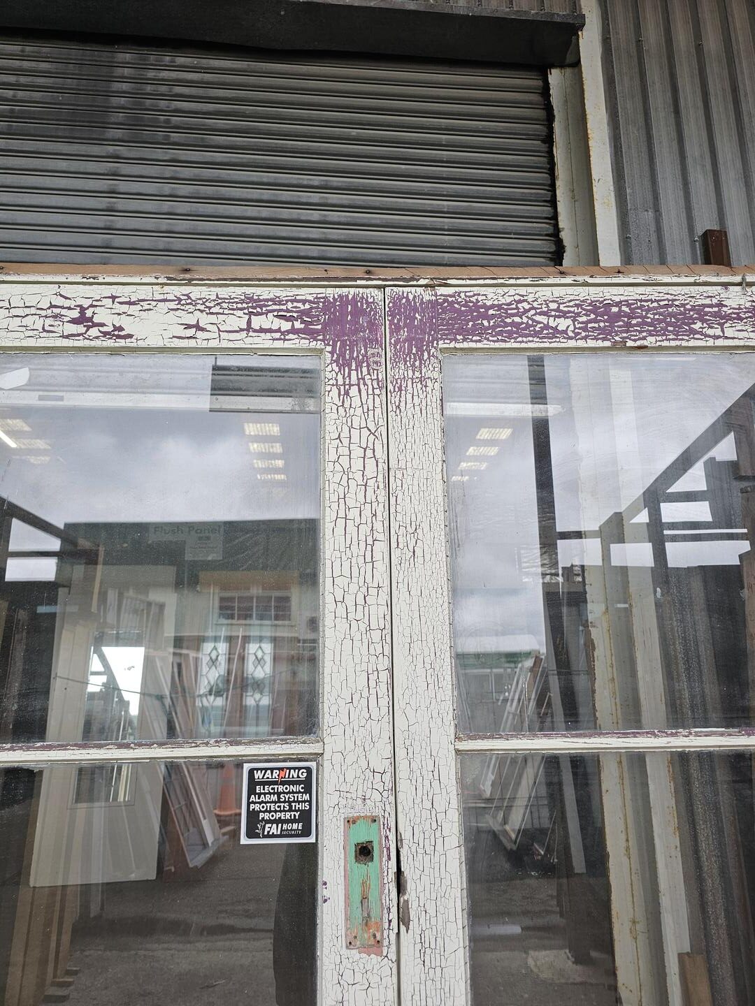 French Door 1530×2215 – 41869 (4) External Painted 3 Pane French Door - 1530x2215mm - Image 2