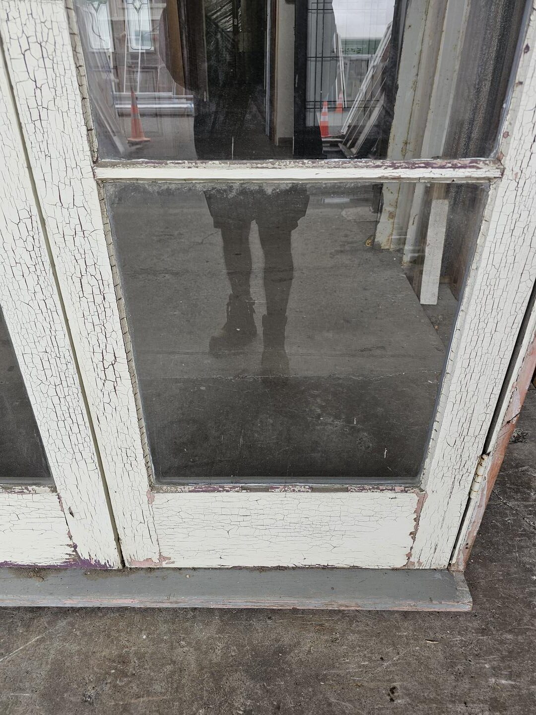 French Door 1530×2215 – 41869 (6) External Painted 3 Pane French Door - 1530x2215mm - Image 6
