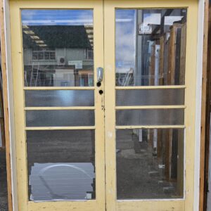 French Door 1600×2060 – 112752 (3) External 4 Pane Wooden French Door - 1600x2060mm
