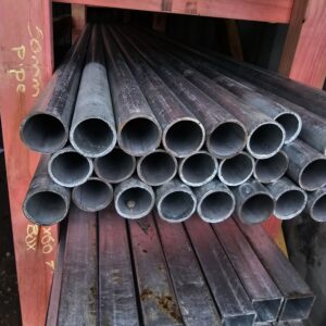 Galv 20mm Round Pipe (2) New Galv Round 20x2.75mm Pipe 3m