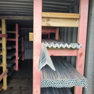 Galv 30×30 Angle Iron (2) New Galv Equal Angle 30x30x3mm 2m