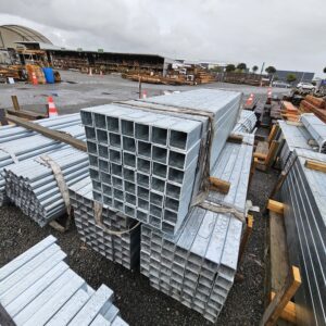 Galv Square 30x30mm (6) New Galv Square 30x30x3mm 2m RHS Steel