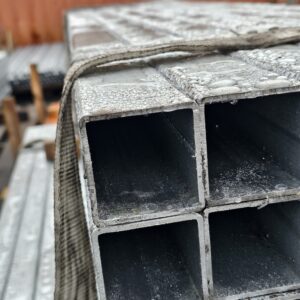 Galv Square 60x60mm (4) New Galv Square 60x60x3mm 2m RHS Steel