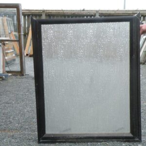 Brown Aluminium Window 1 Fan Opening AS IS