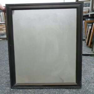 AS IS Brown Aluminium Window 1 Fan Opening