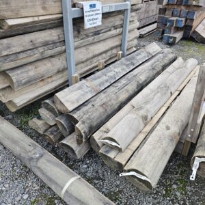 Half Round 170-200×2100 – 106814 (1) Half Round H4 Post 150-200mm Diameter 2100mm Long