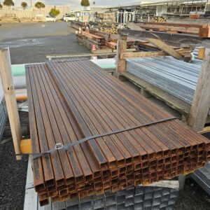 Box Black Steel 35x35x2000mm