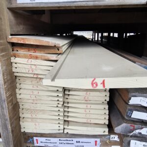 pine WB 180×18 – 121239 (2) Pine 187x18mm Bevelback Weatherboard Pre-Primed