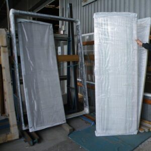 Ext Ebony SECOND Triple Glazed Aluminium Slider S/S Insert Net