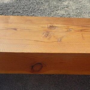 New Zealand Oregon Bench Seat 485 wide x 240 thick x 1815mm Long with Metal Legs