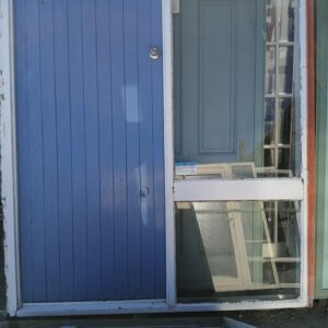 Ext T&G Door with sidelight – 1880×2100 – 112809 External Painted T&G Door with Sidelight