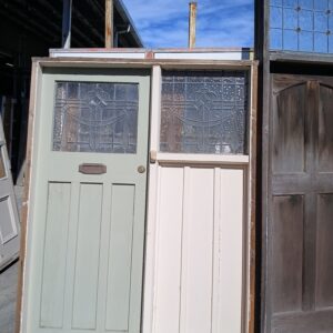 IMG_20260316_121524 External Painted 3 Panel Door with Leadlight and Sidelight