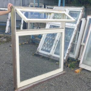 Wooden Fan-Opening Window